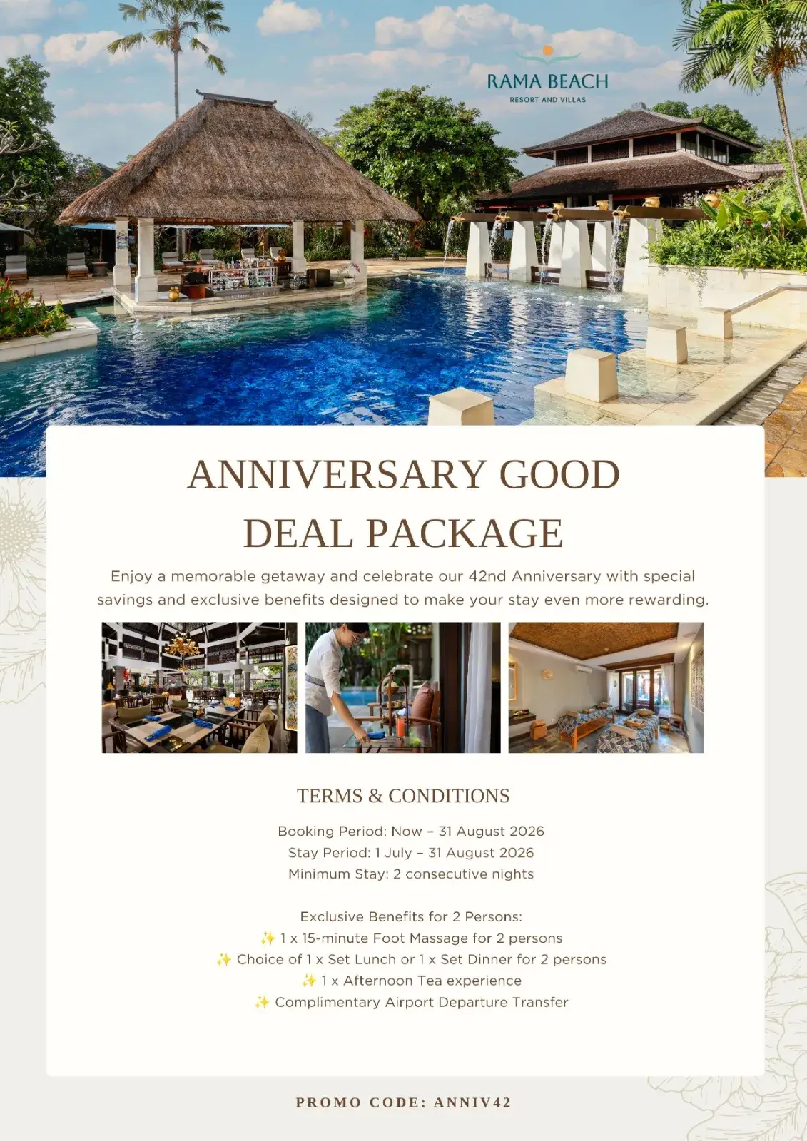 Anniversary Good Deal Special Offers