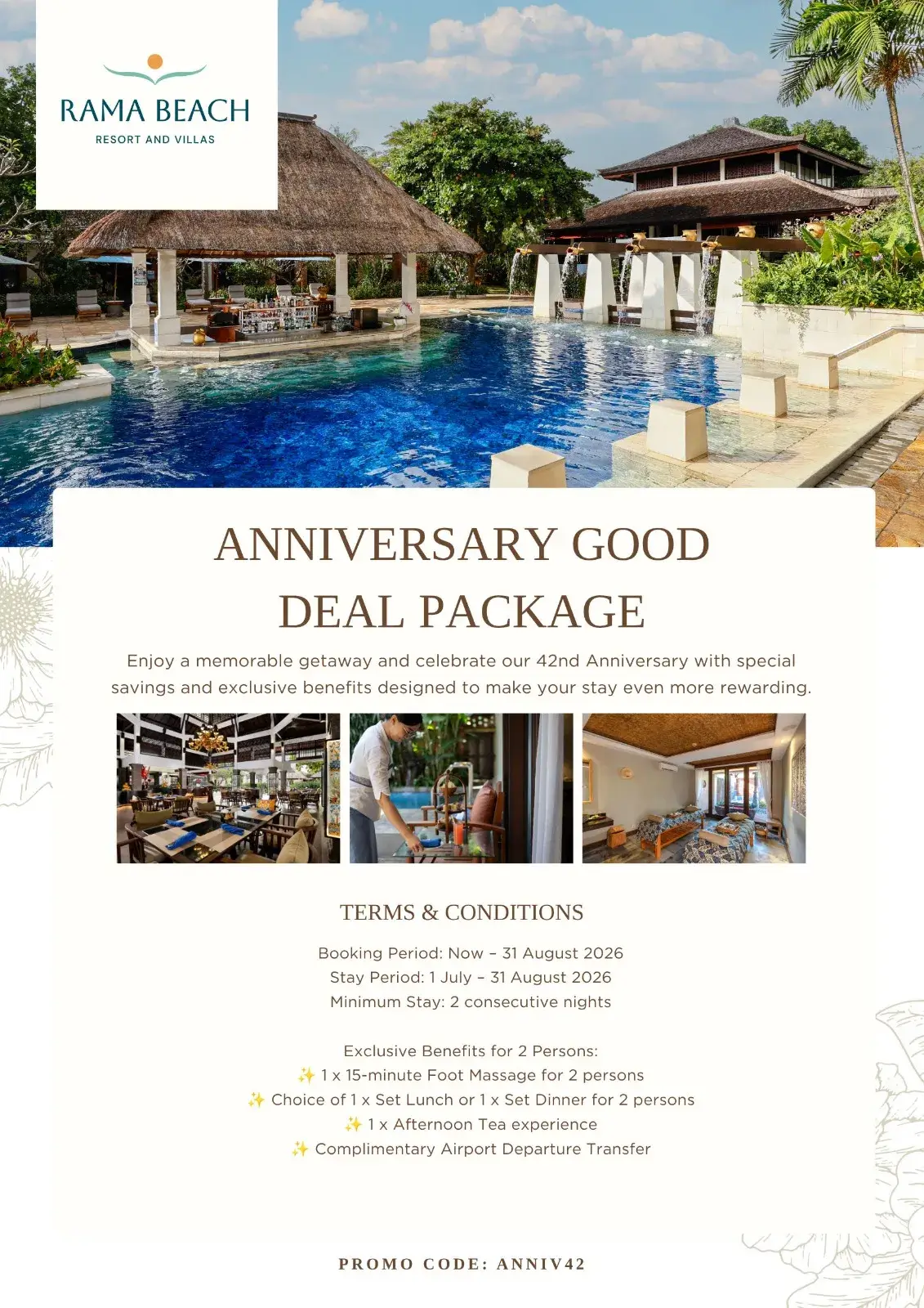 Anniversary Good Deal Special Offers